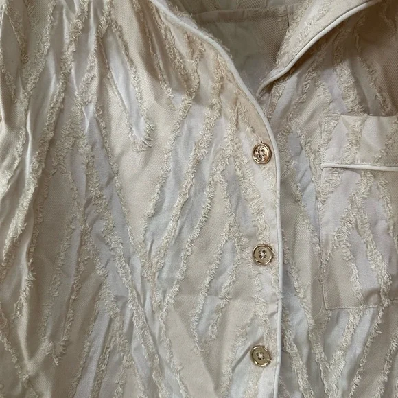 Buru Silk Pajama Formal Set - Eveningwear set - ivory - Picture 4 of 6